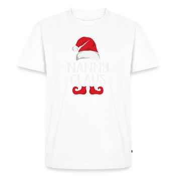 Super strong childminder funny gift idea Power - Men's Premium Organic T-Shirt - white - Front - Nico (187cm)