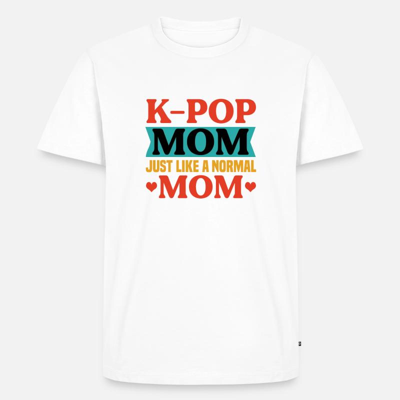 K-Pop Kpop Mama Geschenkidee - Männer Premium Bio T-Shirt - undefined