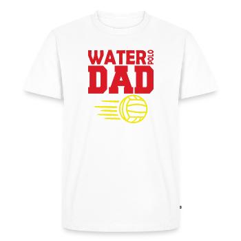 Water Polo Water Polo Sports Ball Sports Father Dad - Men's Premium Organic T-Shirt - white - Front - Nico (187cm)