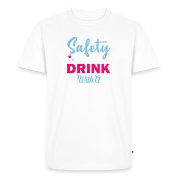 Physician Assistant Nurse Medical Practice Needle - Men's Premium Organic T-Shirt - white - Front - Nico (187cm)