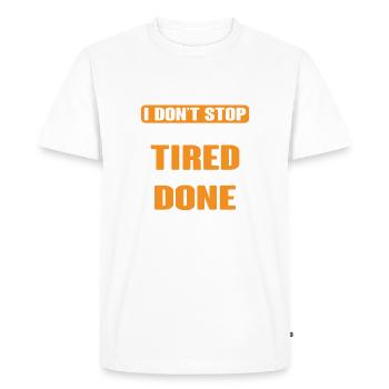 Mechanical Engineer Mechanical Engineer Profession - Men's Premium Organic T-Shirt - white - Front - Nico (187cm)