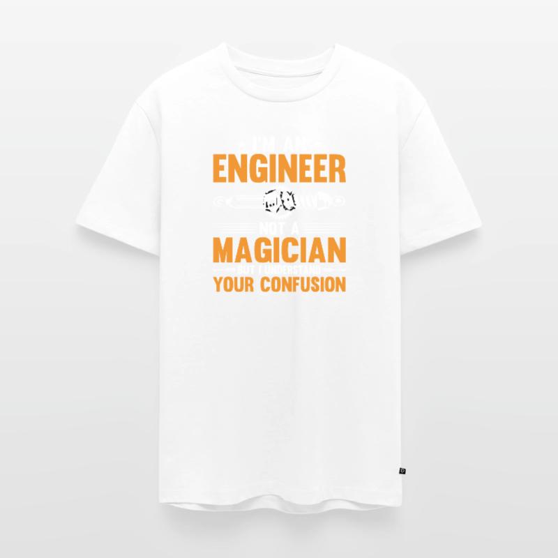 Engineer Brain Mechanical Engineering Electrical Engineering Math Men's Premium Organic T-Shirt