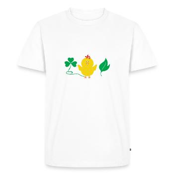 Duck family Rubber ducks Bathing duck Duck - Men's Premium Organic T-Shirt - white - Front - Nico (187cm)