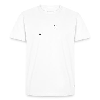 Hunting Hunter Wild Forest Hunting Duck Nature Gift - Men's Premium Organic T-Shirt - white - Front - Nico (187cm)