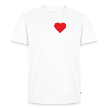 I love Spain - Men's Premium Organic T-Shirt - white - Front - Nico (187cm)