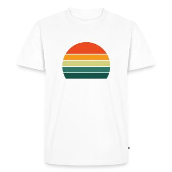 Welder Profession Heat Steel Gas TIG MAG Welding - Men's Premium Organic T-Shirt - white - Front - Nico (187cm)