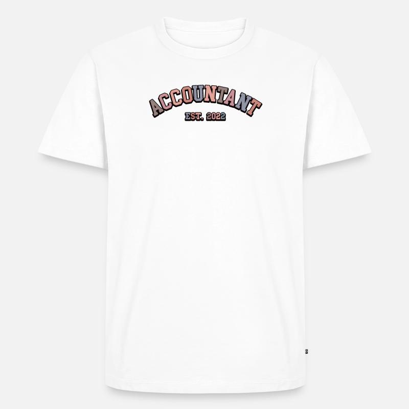 Buchhalter 2022 Buchhalter - Männer Premium Bio T-Shirt - undefined
