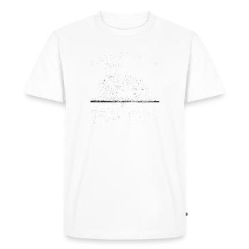 Farmer Tractor Agriculture Farmer Tractor Farm - Men's Premium Organic T-Shirt - white - Front - Nico (187cm)