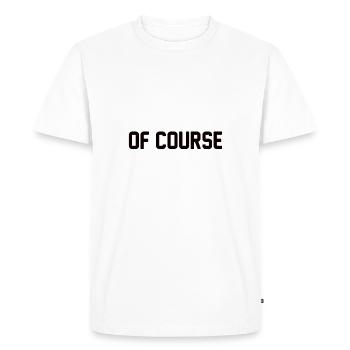 Math teacher Mathematical formula Geometry teacher - Men's Premium Organic T-Shirt - white - Front - Nico (187cm)