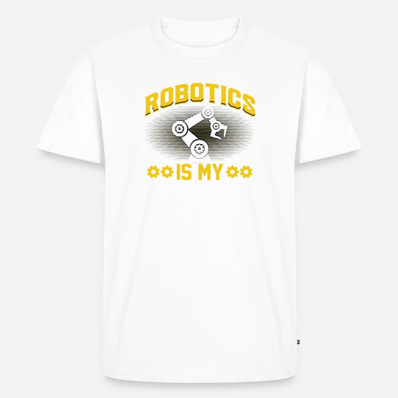 Roboter Programmierer Automatisierungstechniker - Männer Premium Bio T-Shirt - undefined