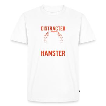 Hamster Lover Hamster Cadeau - T-shirt Premium bio Homme - blanc - Devant - Nico (187cm)