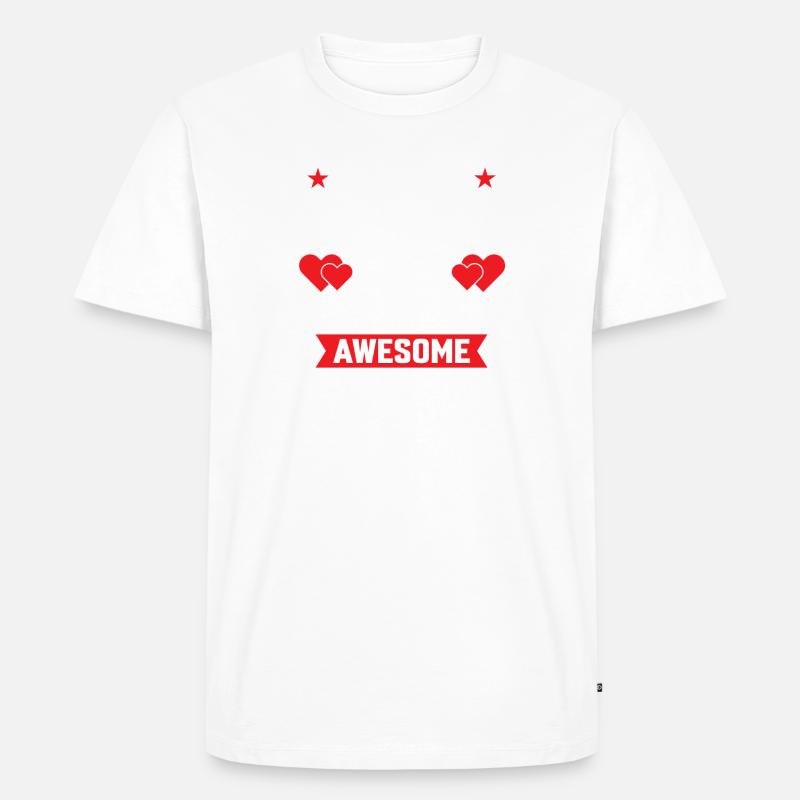 Beste Ehefrau - Männer Premium Bio T-Shirt - undefined