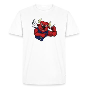 image 1 - T-shirt Premium bio Homme - blanc - Devant - Nico (187cm)