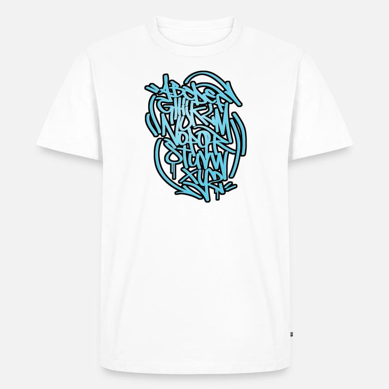 ABC - T-shirt Premium bio Homme - blanc