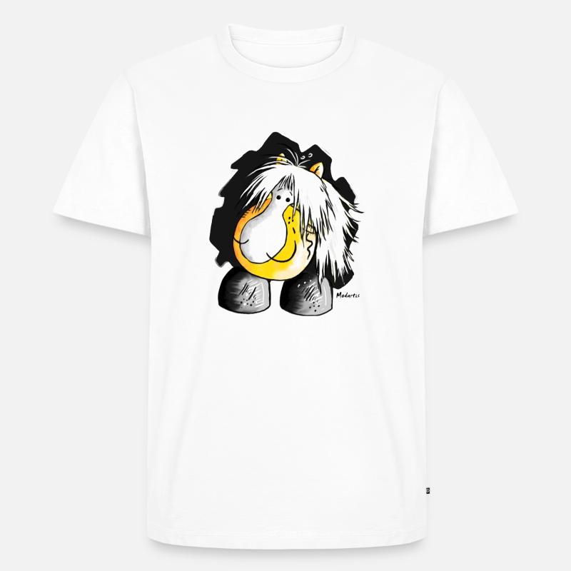 Haflinger - Hafi - Pferd - Männer Premium Bio T-Shirt - undefined
