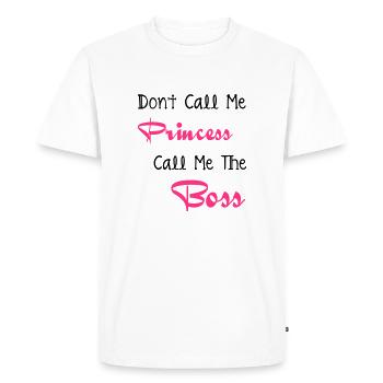 Boss - T-shirt Premium bio Homme - blanc - Devant - Nico (187cm)