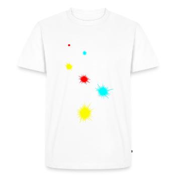 Symbole Seeigelicon - T-shirt Premium bio Homme - blanc - Devant - Nico (187cm)