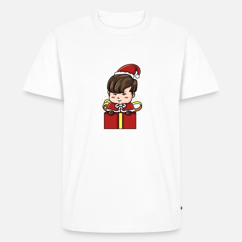 KPOP CHRISTMAS 2 - Männer Premium Bio T-Shirt - Weiß
