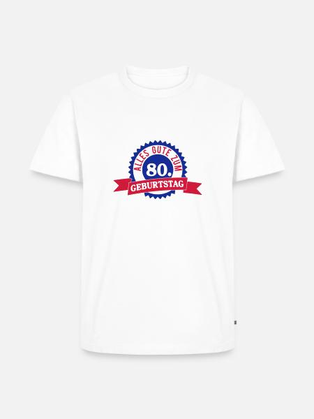 everything good for the 80th 2c - Men's Premium Organic T-Shirt - white