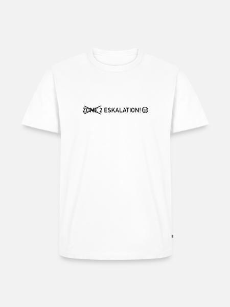 Proverbs // Zone 2 Escalation - Men's Premium Organic T-Shirt - white