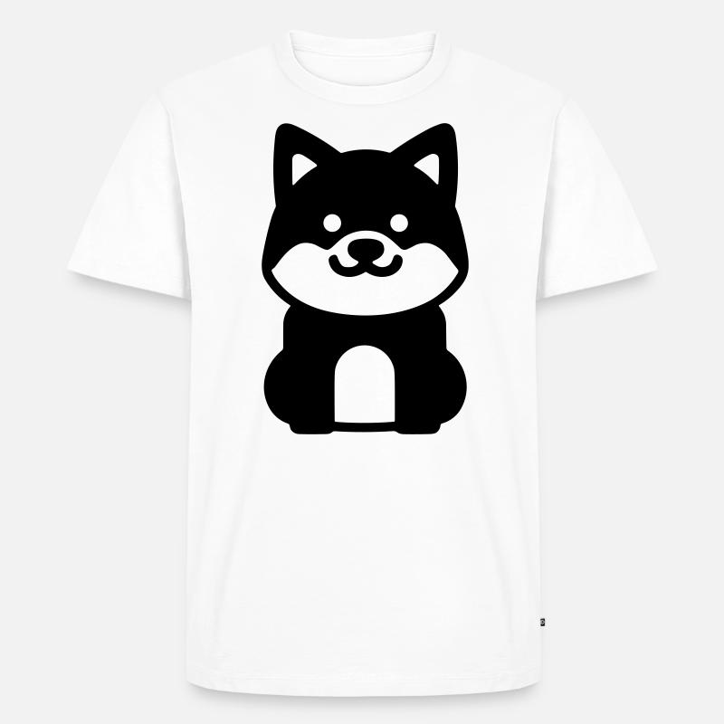 Bibiche - Männer Premium Bio T-Shirt - Weiß
