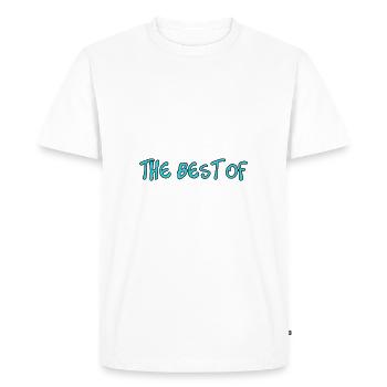 RETRAITE. RETRAITE. RETRAITEE. RETRAITE - T-shirt Premium bio Homme - blanc - Devant - Nico (187cm)