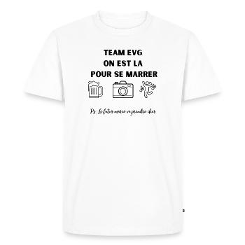Last Night of Freedom - T-shirt Premium bio Homme - blanc - Devant - Nico (187cm)