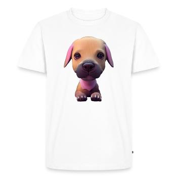Black Mouth Cur Dog - Black Mouth Cur - T-shirt Premium bio Homme - blanc - Devant - Nico (187cm)
