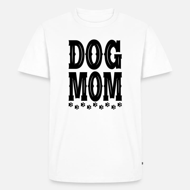 Mutter von Hunden - Männer Premium Bio T-Shirt - Weiß