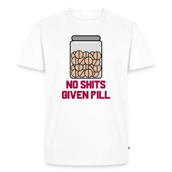 Anyway, I don't care about the statement - Men's Premium Organic T-Shirt - white - Front - Nico (187cm)