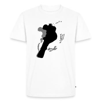 Snowboard Fille - T-shirt Premium bio Homme - blanc - Devant - Nico (187cm)