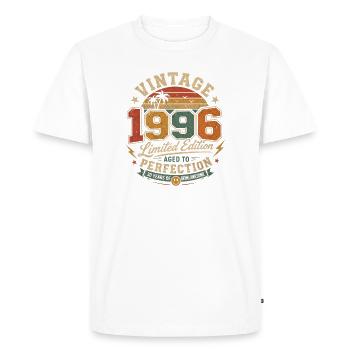Édition limitée vintage 1996 - T-shirt Premium bio Homme - blanc - Devant - Nico (187cm)