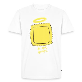 holy tourton - Men's Premium Organic T-Shirt - white - Front - Nico (187cm)