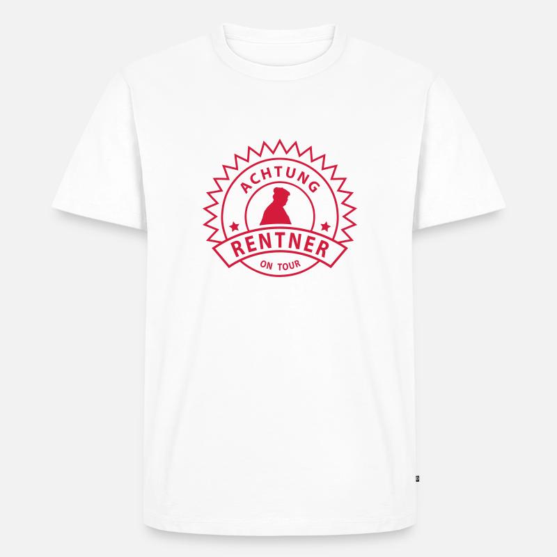 Rentner - Männer Premium Bio T-Shirt - undefined