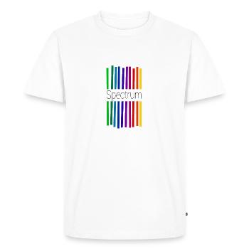 spectre - T-shirt Premium bio Homme - blanc - Devant - Nico (187cm)