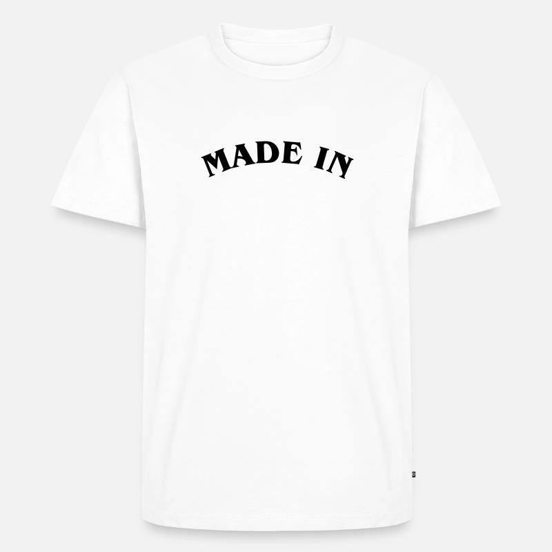 made in - T-shirt Premium bio Homme - undefined