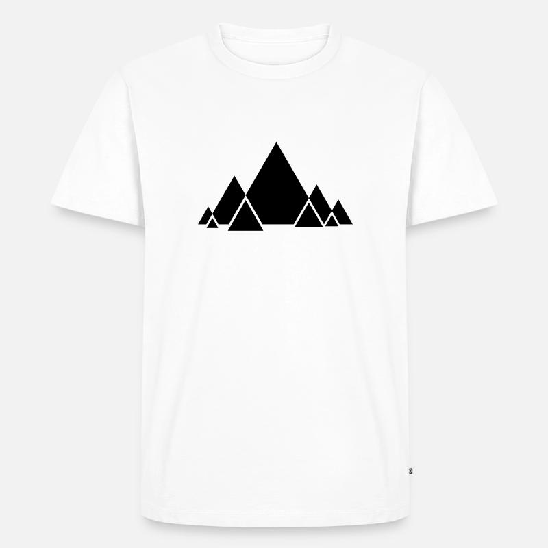 Triangle Style - Men's Premium Organic T-Shirt - undefined