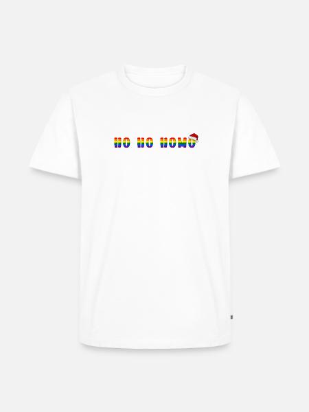 Ho Ho Homo! - Männer Premium Bio T-Shirt - 