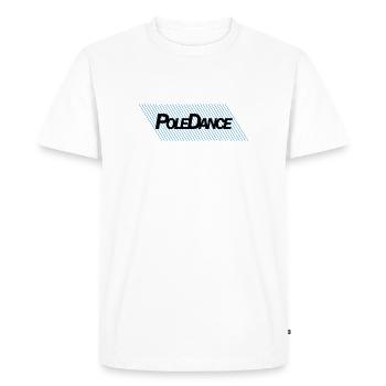Poledance lines - Men's Premium Organic T-Shirt - white - Front - Nico (187cm)