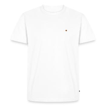 OBV – Ca m’espante ! - T-shirt Premium bio Homme - blanc - Devant - Nico (187cm)