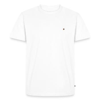 Catalan – Mal de cap 2 – par OBV - T-shirt Premium bio Homme - blanc - Devant - Nico (187cm)