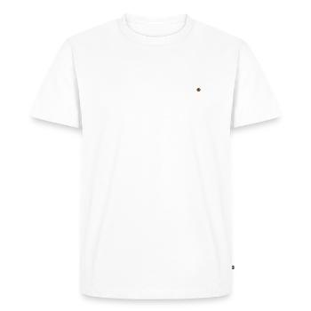 OBV – Ca m’espante - 2 - T-shirt Premium bio Homme - blanc - Devant - Nico (187cm)