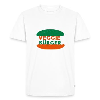 Veggie citizens - Men's Premium Organic T-Shirt - white - Front - Nico (187cm)