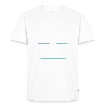 Équipage de navigation - T-shirt Premium bio Homme - blanc - Devant - Nico (187cm)