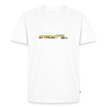 A.F.T - Men's Premium Organic T-Shirt - white - Front - Nico (187cm)