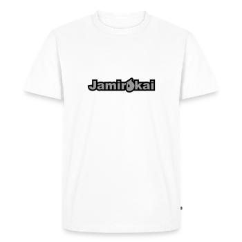 Jamiro Kai - T-shirt Premium bio Homme - blanc - Devant - Nico (187cm)