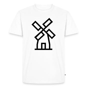Windmill windmill air energy - Men's Premium Organic T-Shirt - white - Front - Nico (187cm)