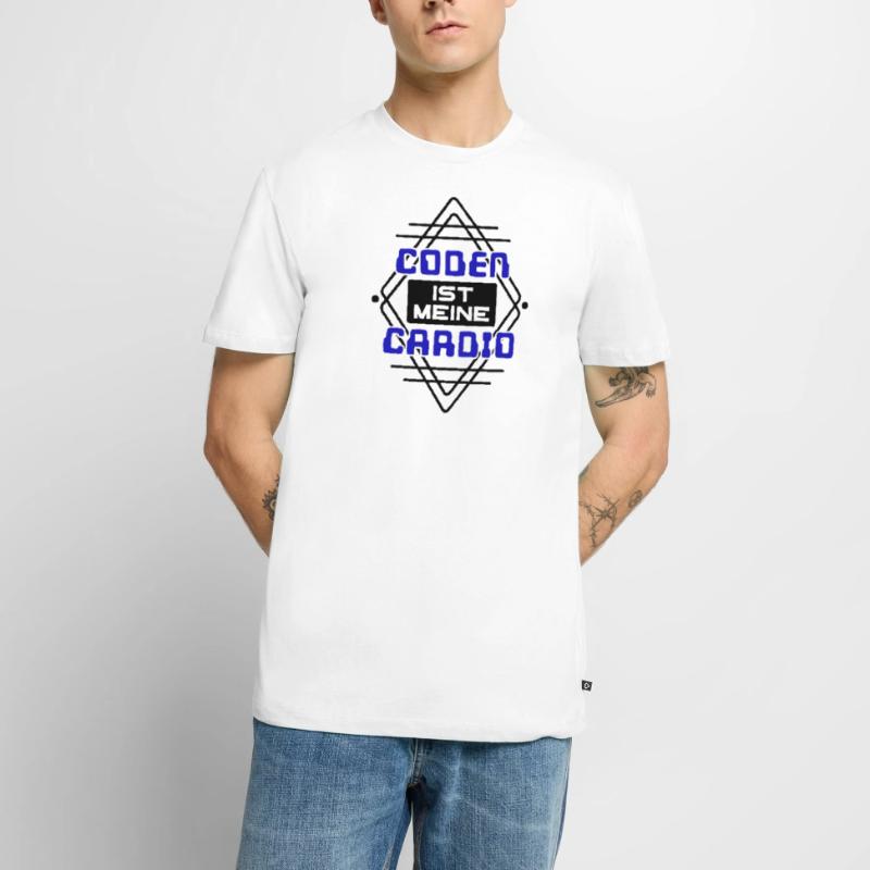 Softwareentwickler Developer Cooler Spruch Coden Männer Premium Bio T-Shirt