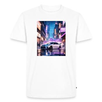 GTR Tokyo Drift - T-shirt Premium bio Homme - blanc - Devant - Nico (187cm)