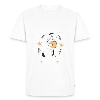 Its Christmas yall - Christmas design - Men's Premium Organic T-Shirt - white - Front - Nico (187cm)